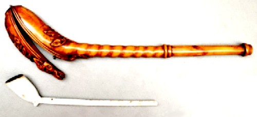 Wooden Dutch Pipe Case